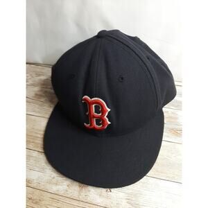 Boston Red Sox New Era 59 Fifty Fitted Back Hat 7 1/4 Minor Wear